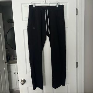 Black Figs scrub pants size large tall